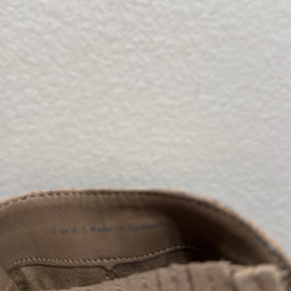 Dolce Vita Taupe Ankle Booties - Picture 8 of 9